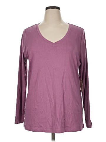 St. John's Bay 3/4 Sleeve T-Shirt (view 1)