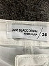 Just Black Metallic Ivory Jeans Size 26 waist - photo 7