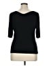 Talbots Black 3/4 Sleeve Top Size XL - photo 2