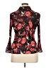 Bethany Floral Burgundy 3/4 Sleeve Blouse Size 16 - photo 2