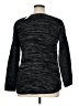 It's Our Time Tweed Black Pullover Sweater Size XL - photo 2