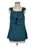 Mossimo 100% Polyester Teal Tank Top Size S - photo 1