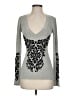 Cache Gray Long Sleeve Top Size XS (estimated) - photo 1