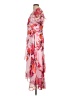 Hutch 100% Polyester Floral Pink Cocktail Dress Size L (petite) - photo 5