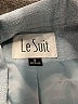 Le Suit 100% Polyester Gray Blazer Size 8 - photo 6