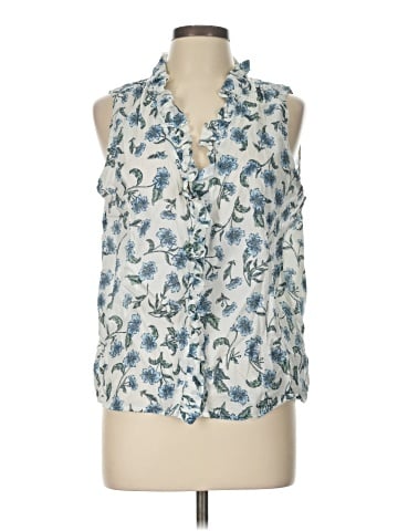 J.Crew Factory Store Sleeveless Blouse (view 1)