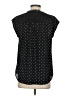 Daniel Rainn 100% Polyester Polka Dots Black Short Sleeve Blouse Size S - photo 2
