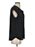 Daniel Rainn 100% Polyester Polka Dots Black Short Sleeve Blouse Size S - photo 4