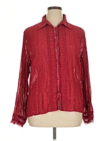 Notations Long Sleeve Blouse (view 1)