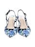 Nine West Floral Blue Heels Size 6 1/2 - photo 2