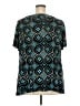 Cato Teal Short Sleeve Top Size 18 - photo 2