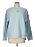 DKNY Solid Blue Sweatshirt Size L - photo 1