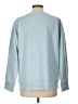 DKNY Solid Blue Sweatshirt Size L - photo 2