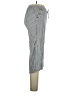 Angie 100% Rayon Stripes Gray Casual Pants Size XL - photo 4