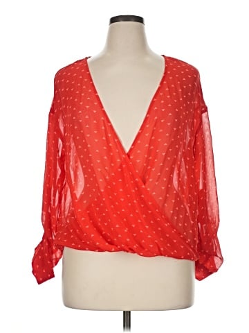 Decree 3/4 Sleeve Blouse (view 1)