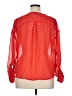 Decree Red 3/4 Sleeve Blouse Size XL - photo 2
