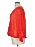 Decree Red 3/4 Sleeve Blouse Size XL - photo 5