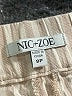 Nic + Zoe Stripes Tan Casual Pants Size 8 - photo 4