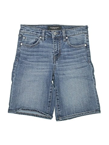Liverpool Los Angeles Denim Shorts (view 1)