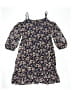 Ava & Yelly 100% Polyester Floral Black Blue Dress Size 12 - photo 1