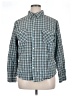 Pendleton 100% Cotton Plaid Teal Long Sleeve Button-Down Shirt Size XL - photo 1