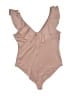 Charlotte Russe Tan Bodysuit Size L - photo 2