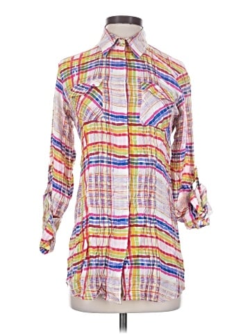 CAbi 3/4 Sleeve Button-Down Shirt (view 1)