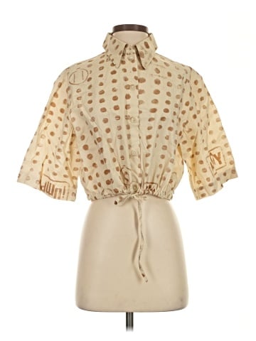 Ottod'Ame Short Sleeve Blouse (view 1)