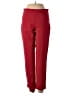 Renuar Solid Red Casual Pants Size 2 - photo 1