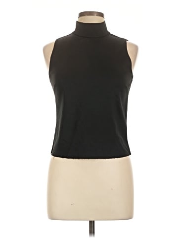 Zara W&B Collection Sleeveless Blouse (view 1)