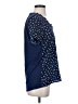 Left Coast by Dolan 100% Polyester Stars Blue Short Sleeve Blouse Size S - photo 4