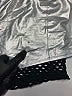 Forever 21 Metallic Silver Athletic Shorts Size M - photo 3