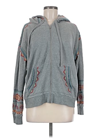 Driftwood Zip Up Hoodie (view 1)