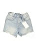 Zara Blue Denim Shorts Size 9 - 10 - photo 1
