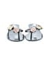 Melissa Silver Flip Flops Size 8 - photo 2