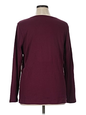 St. John's Bay Long Sleeve T-Shirt (view 2)