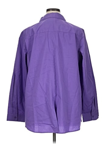 D&Co. 3/4 Sleeve Button-Down Shirt (view 2)