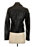 Topshop Black Faux Leather Jacket Size 4 - photo 2
