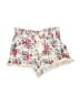 Hot Kiss 100% Rayon Floral Ivory Pink Shorts Size XL - photo 1