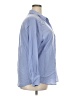Nine West 100% Polyester Blue 3/4 Sleeve Blouse Size XXL Petite - photo 4