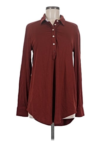 Lands' End Long Sleeve Polo (view 1)