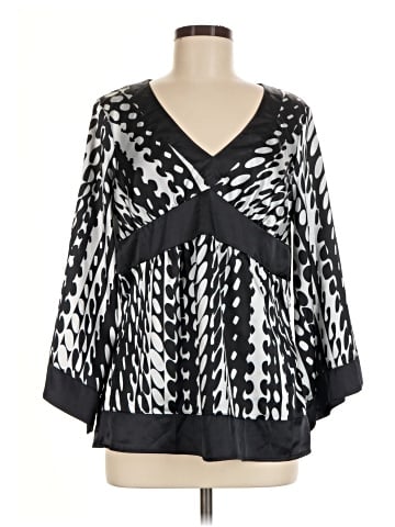 Saint Tropez West 3/4 Sleeve Blouse (view 1)