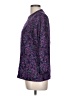 Pendleton 100% Rayon Purple 3/4 Sleeve Blouse Size 10 - photo 5