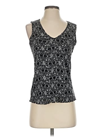 Brittany Black Sleeveless Top (view 1)