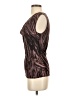 Classiques Entier Brown Sleeveless Silk Top Size XS - photo 5