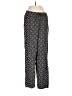 Michael Stars Print Black Casual Pants Size Sm (0) - photo 1