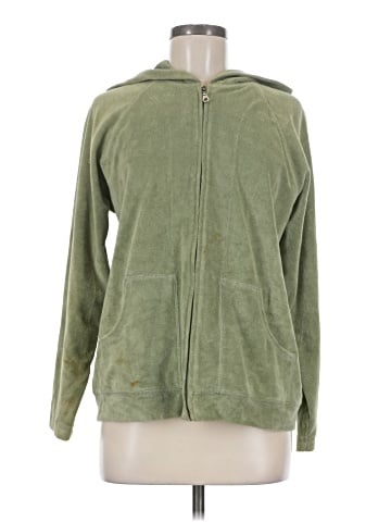 Spa by Chico's Zip Up Hoodie (view 1)
