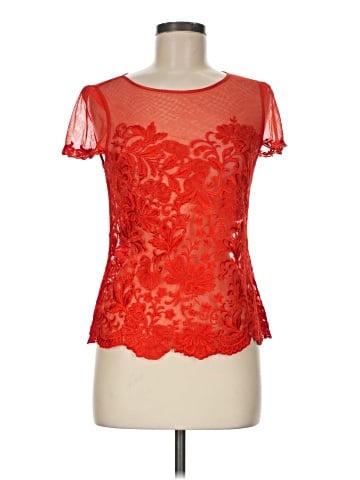 Karen Millen Short Sleeve Top (view 1)
