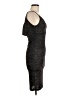 Windsor Metallic Black Cocktail Dress Size M - photo 4