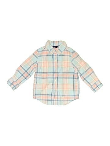 Janie and Jack Long Sleeve Button-Down Shirt (view 1)